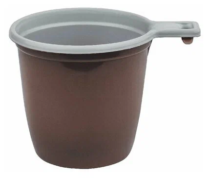 Чашка коричневая (кофейная) 6шт/уп