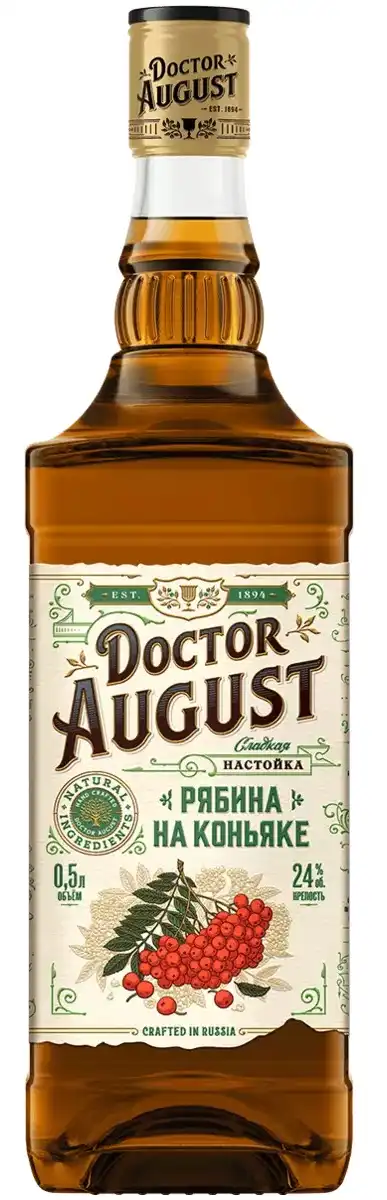 Doctor August (Доктор Август) Рябина на коньяке