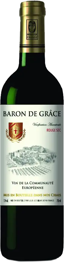 Вино Барон де Грас красное сухое