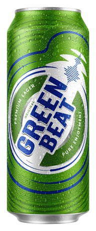 Пиво Гринбит светлое 4,6% 0,45 ж/б