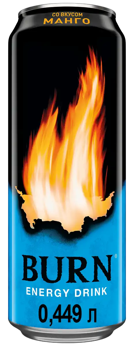 Энергетический напиток Burn Манго(Берн Манго) 0,449 жб