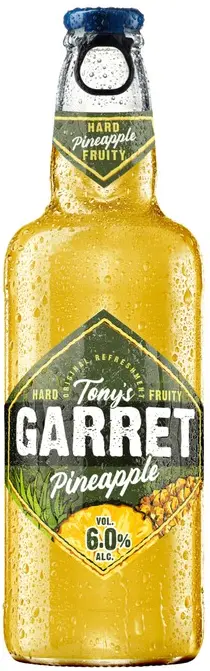 Пивной напиток Тони`с Гаррет хард ананас 6% 0,4 ст