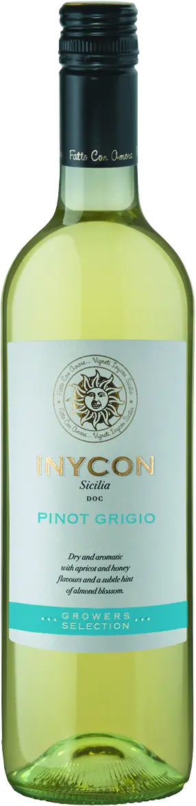 Inycon, Growers Selection Pinot Grigio, Terre Siciliane IGT (Иникон Гроуверс Селекшн Пино Гриджио)