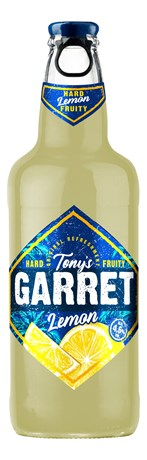 Пивной напиток Тони`с Гаррет хард лимон 4,6% 0,4 ст
