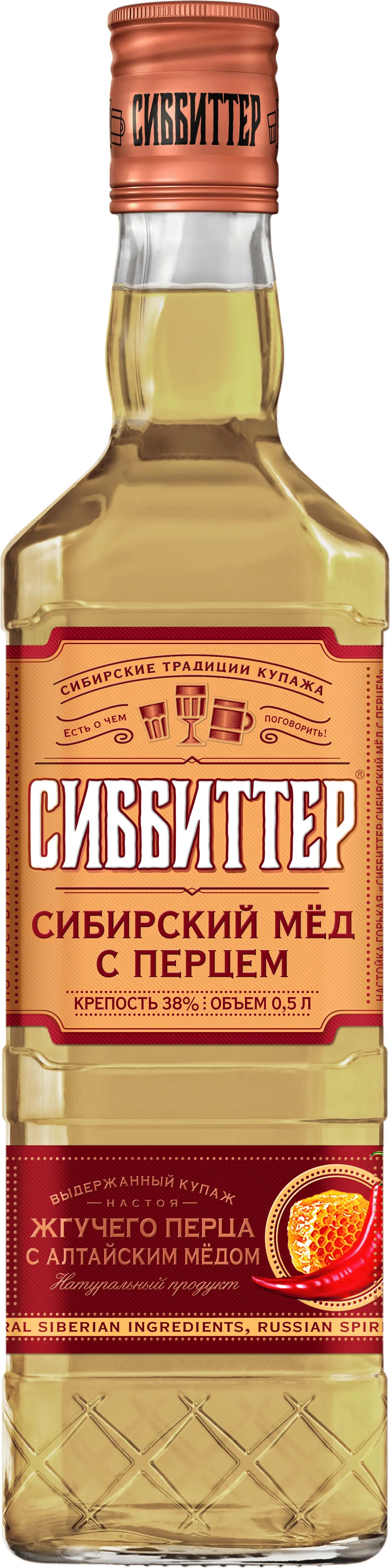 Сиббиттер сибирский мед с перцем (Sibbitter Siberian honey with pepper)