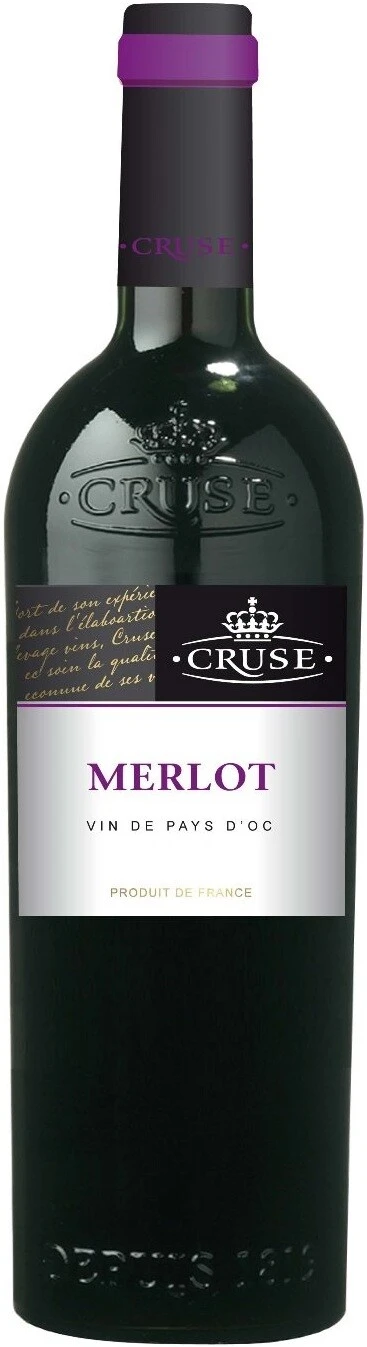 Cruse, Merlot, Vin de Pays d'Oc (Круз Мерло)
