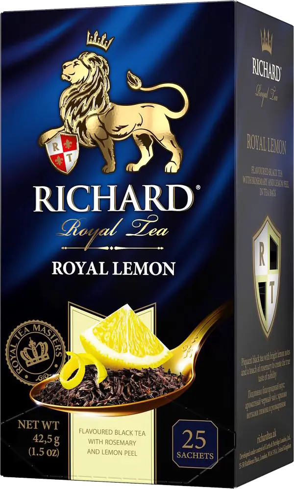 Чай Ричард черный Роял лемон 