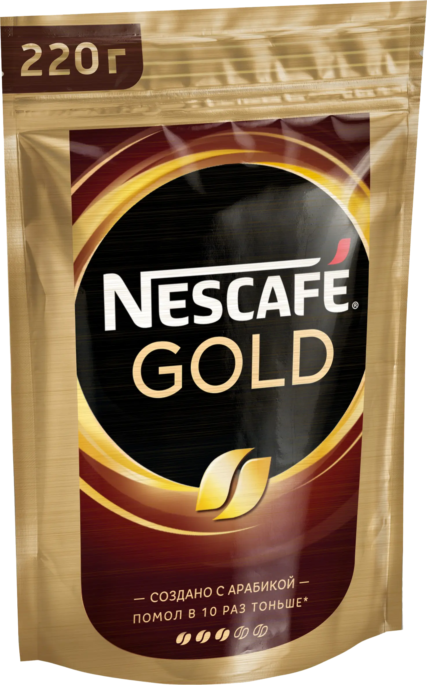 Кофе NESCAFE GOLD Пакет 220 гр