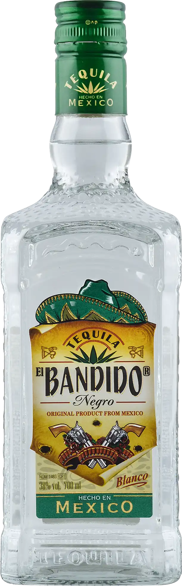 Спиртной напиток Текила Эль Бандидо Негро Бланко