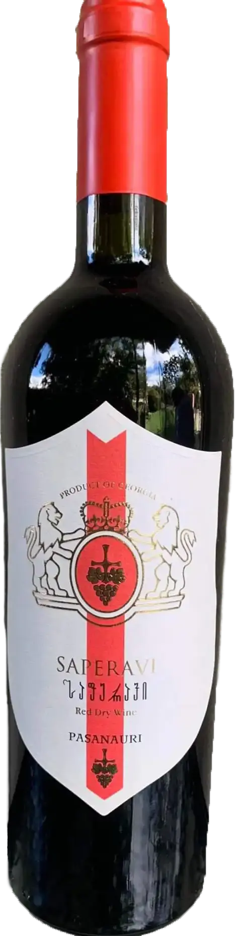 Вино Саперави красное сухое Пасанаури