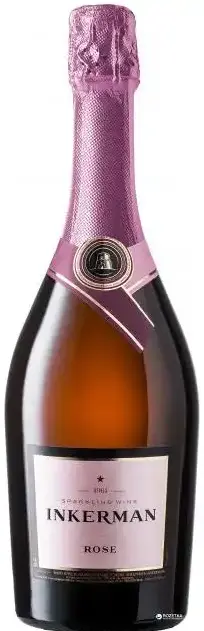 Вино игристое Инкерман Розе розовое полусладкое