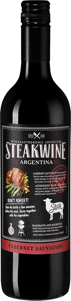 Steakwine Cabernet Sauvignon (Стейквайн Каберне Совиньон Мендоса) DOC