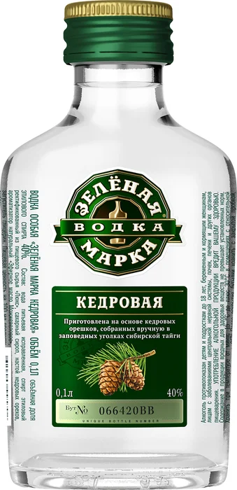 Зеленая марка Кедровая (Green mark Cedar)