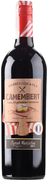 Gourmet Pere & Fils, Camembert Syrah-Marselan (Камамбер Сира Марселан Пеи д`Ок)