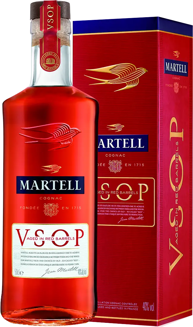 Martell VSOP Aged in Red Barrels, (Мартель V.S.O.P. Эйджд Ин Ред Баррелс)
