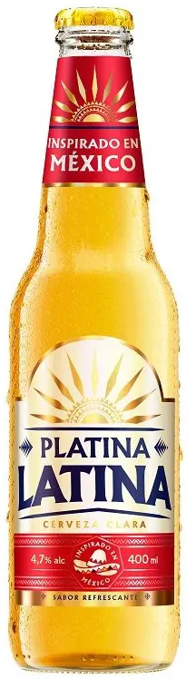 Пиво Платина Латина светлое 4,7% 0,4 ст