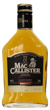 Виски Маккаллистер 40% 0,25л