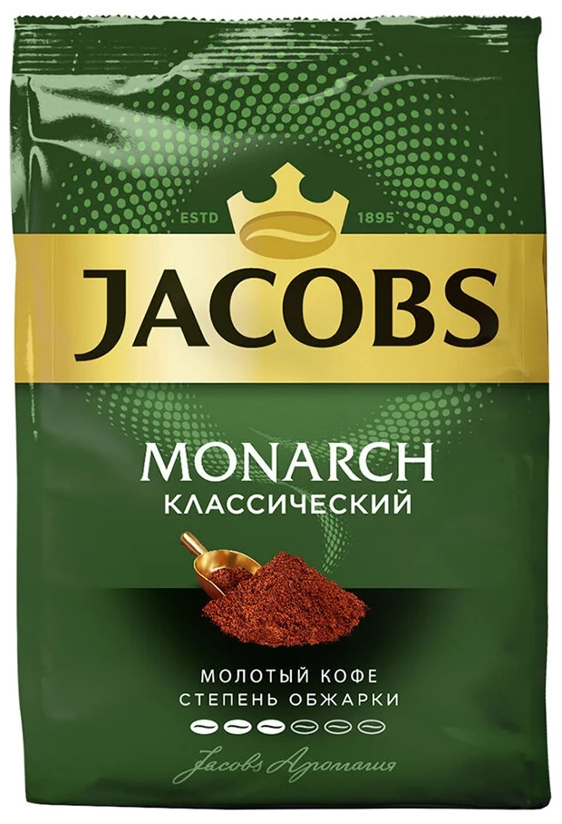 Кофе  молотый Якобс Монарх