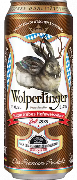 Wolpertinger Naturtrubes Hefeweissbier (Вольпертингер пшеничное нефильтрованное)