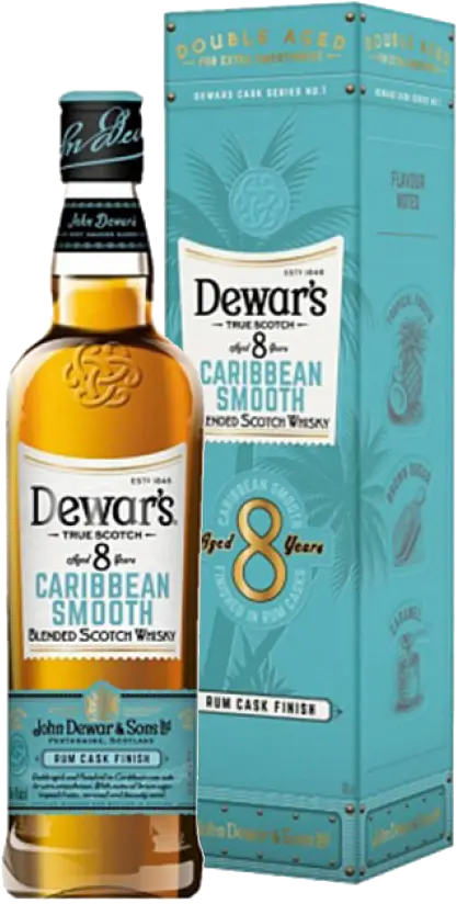 Dewar's,Caribbean Smooth,  (Дюарс 8 лет Кариббиан Смуз)