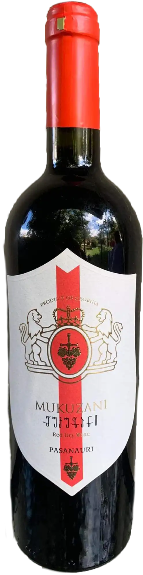 Вино Мукузани красное сухое Пасанаури