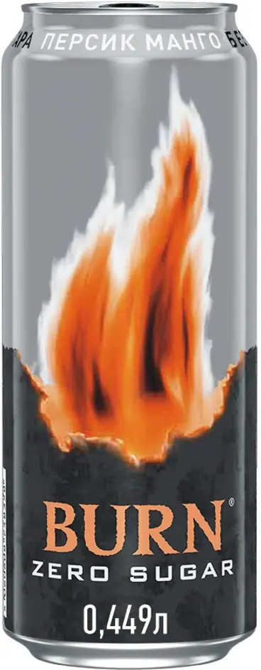 Энергетический напиток Берн Персик Манго Зеро 0,449 жб